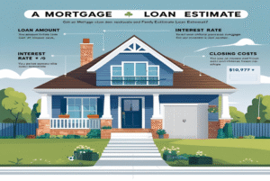 What is a mortgage loan estimate?